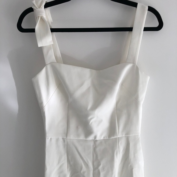 Black Halo Dana Jumpsuit - Porcelain